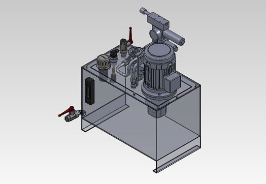 CENTRALE HYDRAULIQUE 1.5KW CONJONCTION / DISJONCTION