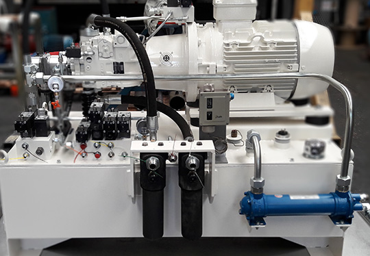 Développement centrales hydrauliques industrielles secteur pharmaceutique