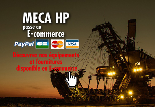 Equipements et fournitures hydrauliques disponibles en E-commerce