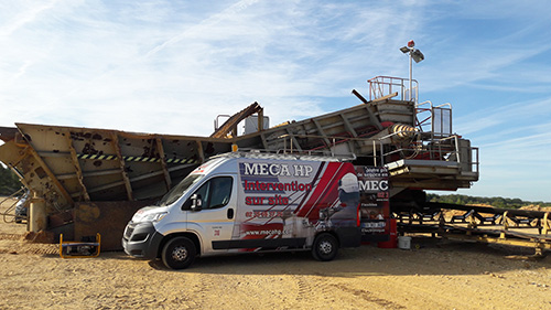 maintenance et entretien hydraulique tremis concasseur carriere lafarge
