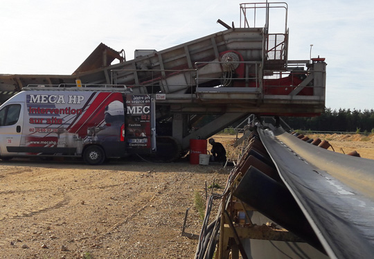 entretien hydraulique tremis concasseur pour carriere lafarge