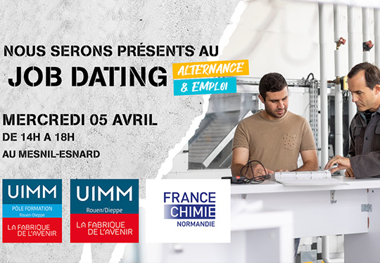 JobDating&nbsp;: Mercredi 05 avril 2023