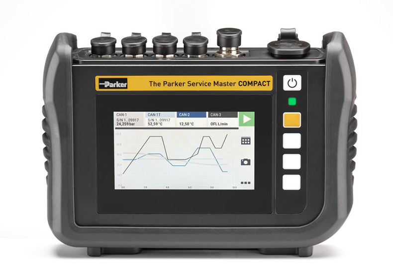 Parker Service Master COMPACT pour la surveillance et le diagnostic sur site industriel