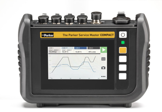 Parker Service Master COMPACT pour la surveillance et le diagnostic sur site industriel