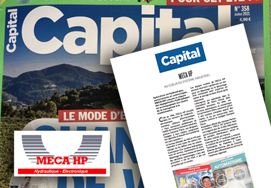 Magazine Capital&nbsp;: MECA HP - AU CŒUR DU SYSTÈME INDUSTRIEL