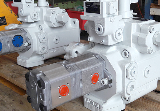 Réparation de pompes hydrauliques Rexroth Bosch